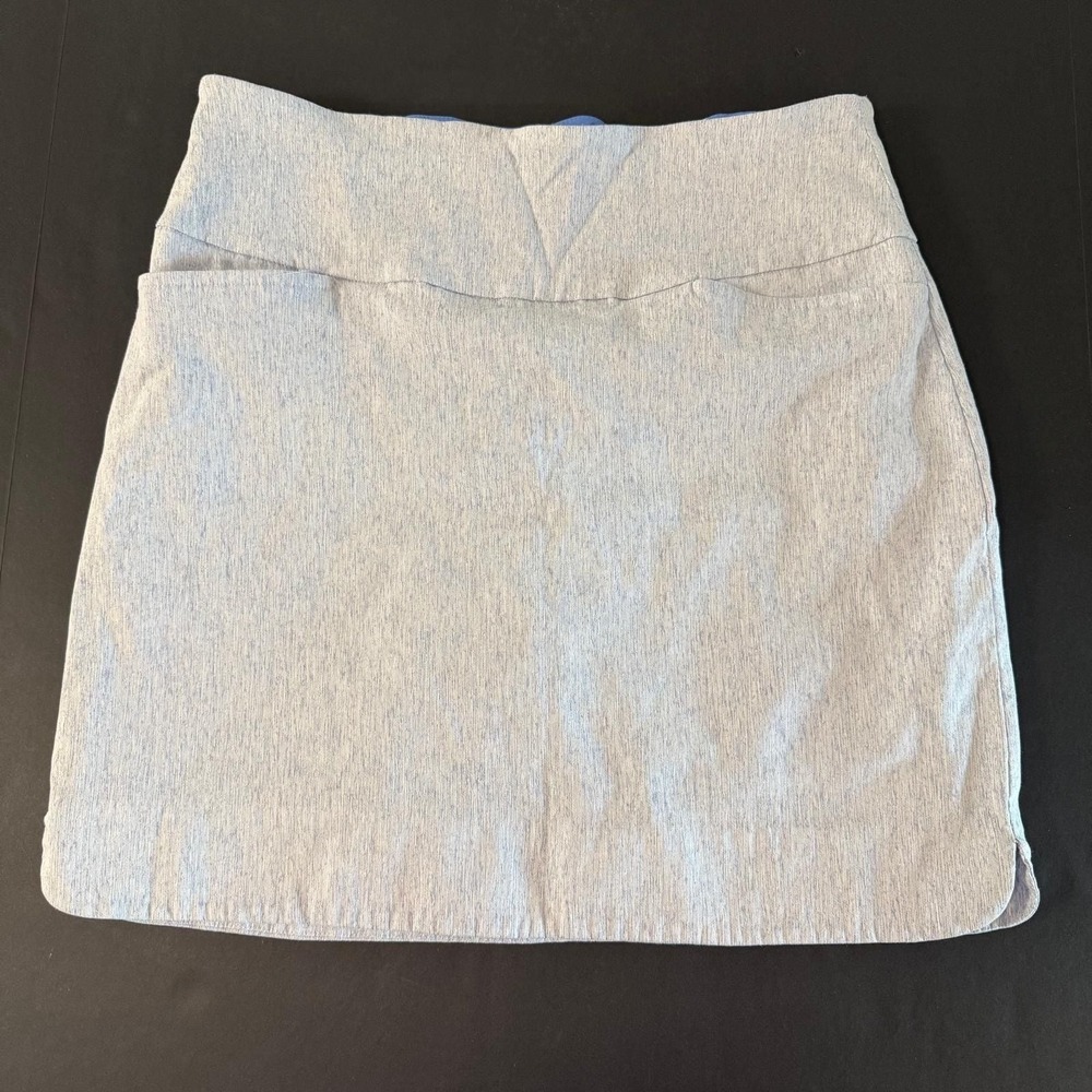 S.C.&CO.  Women's Athletic Skort Size L/G Blue Heathered Performance Skirt